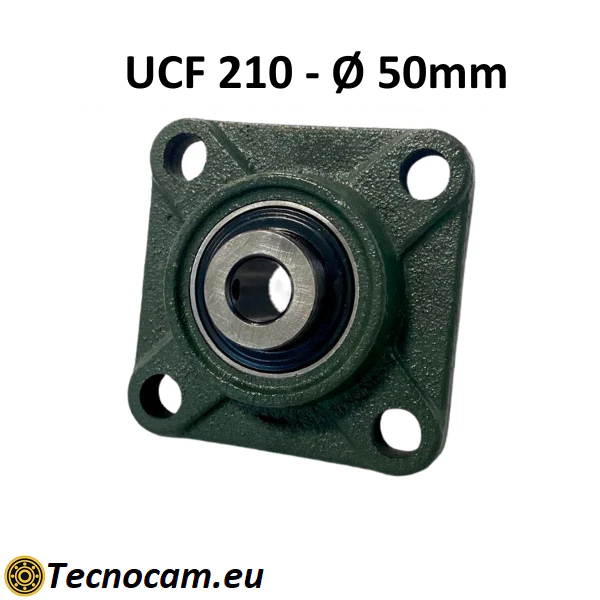 Supporto con Cuscinetto UCF210 in Ghisa