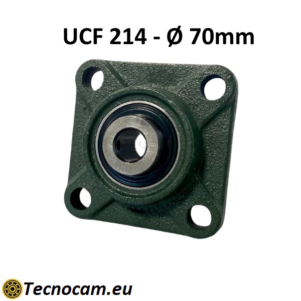 Supporto con Cuscinetto UCF214 in Ghisa