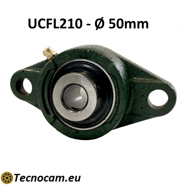 Supporto con Cuscinetto UCFL210 in Ghisa