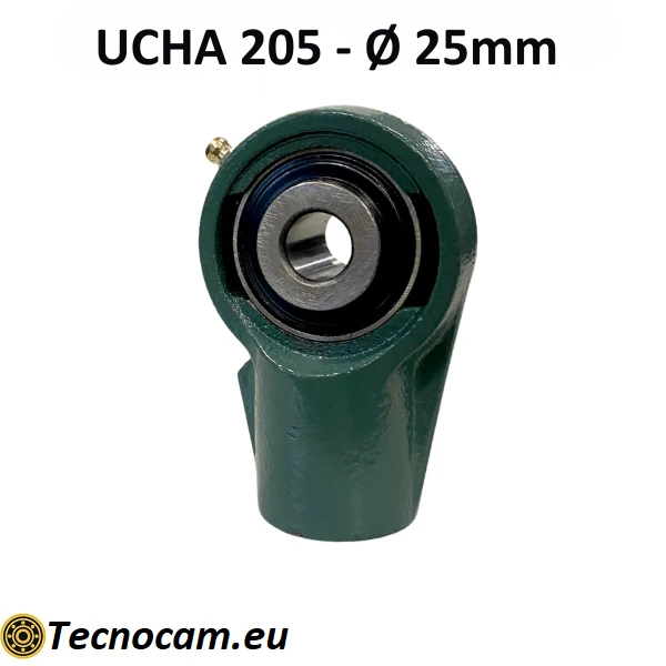 Supporto con Cuscinetto UCHA205 in Ghisa