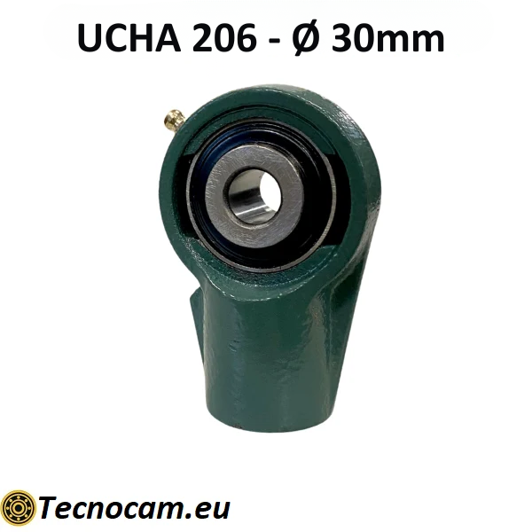 UCHA206 Lagerhalterung aus Gusseisen