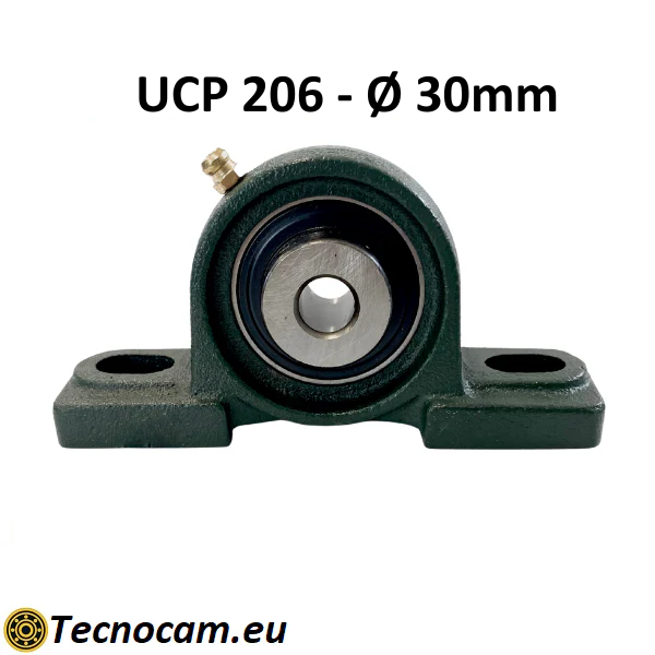 Supporto con Cuscinetto UCP206 in Ghisa
