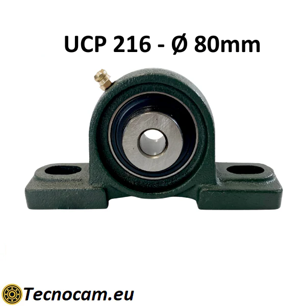 Supporto con Cuscinetto UCP216 in Ghisa
