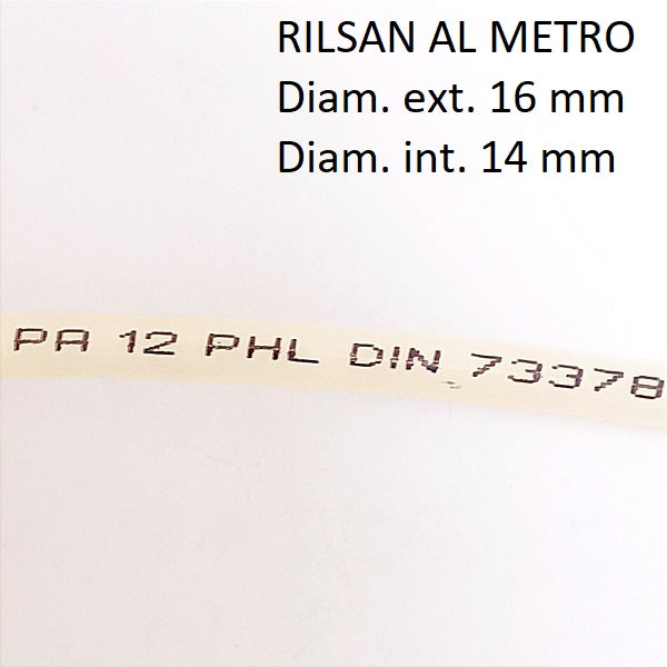 Tubo Rilsan per Aria Compressa PA12 PHL Øext.16xØint.14