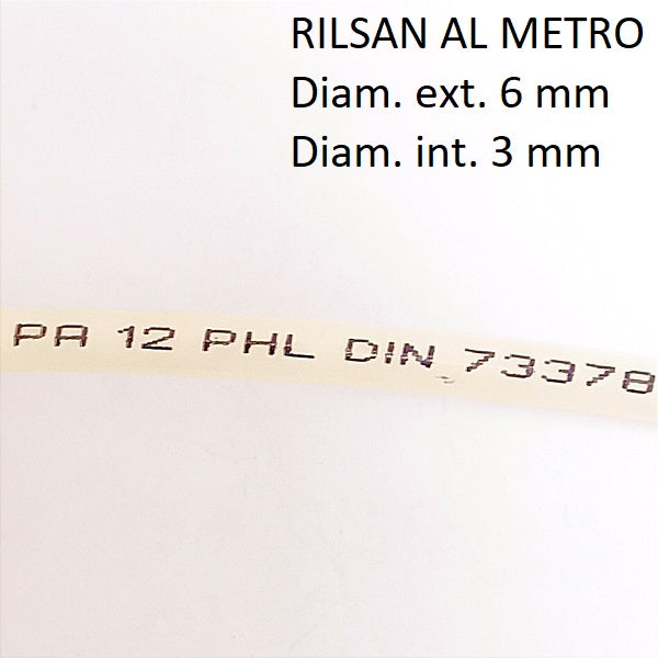 Tubo Rilsan per Aria Compressa PA12 PHL Øext.6xØint.3