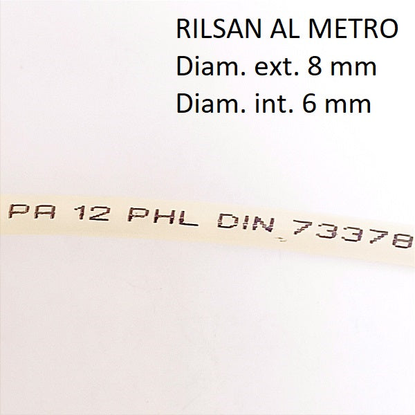 Tubo Rilsan per Aria Compressa PA12 PHL Øext.8xØint.6