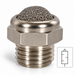 Silenziatore per aria compressa in acciaio inox AISI 304