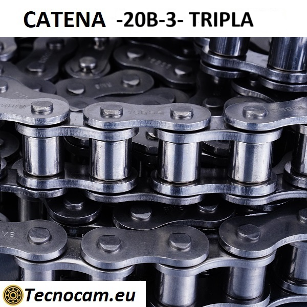 Catena di Trasmissione a Rulli 20B-3 Tripla