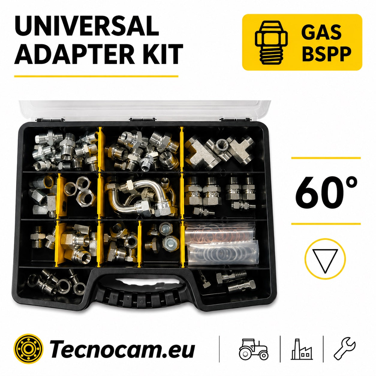 Kit Adattatori Universale Multiuso