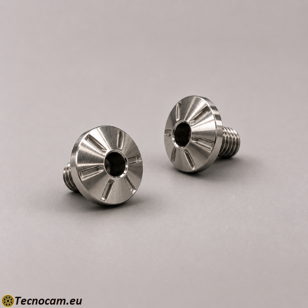 Viti Estetiche Tornite in Acciaio Inox AISI 303 | Torneria Metalli