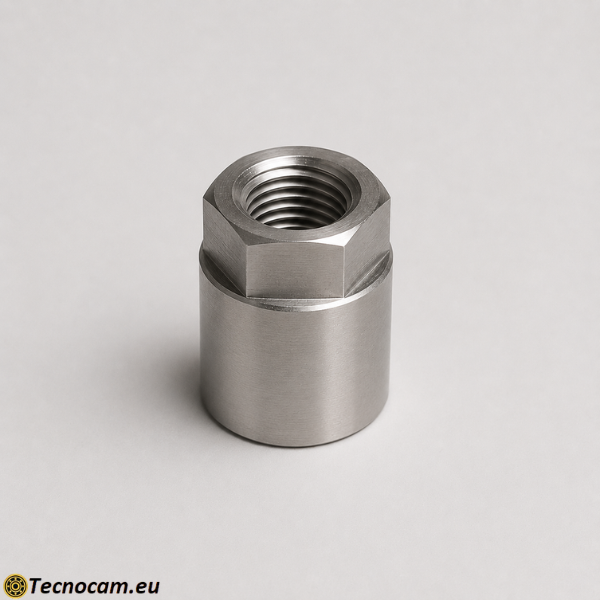 Corpo Cilindrico in Acciaio Inox AISI 316L | Componenti a disegno