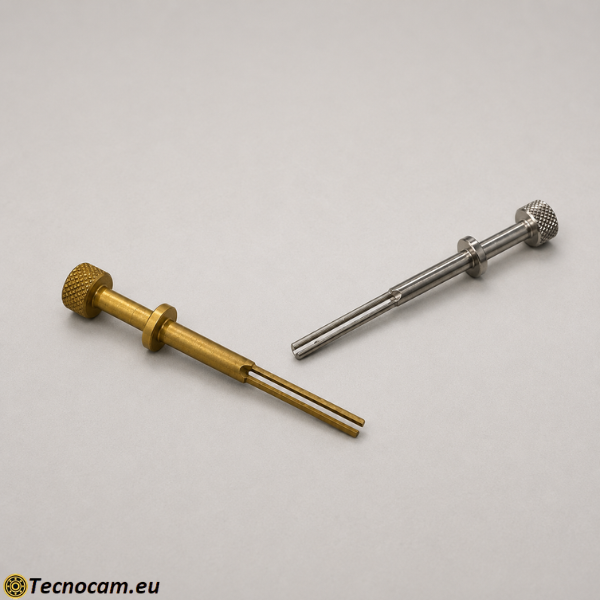 Präzisionswelle aus Aluminium 6026, anodisiert | Fertigung nach Zeichnung