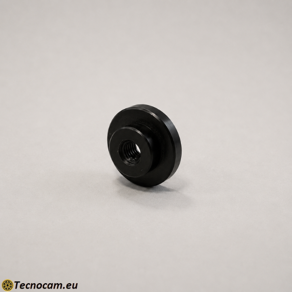 Boccola Tornita in Derlin Nero | Torneria Materie Plastiche
