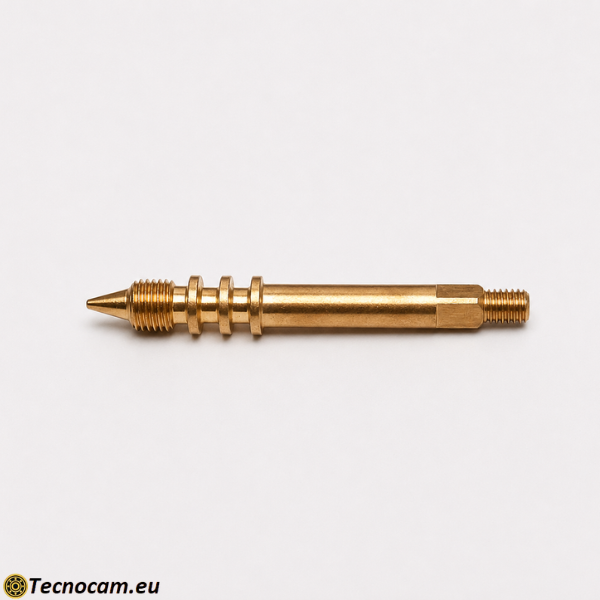 Präzisionsstift aus Messing CW614N | CNC-Drehteile nach Zeichnung
