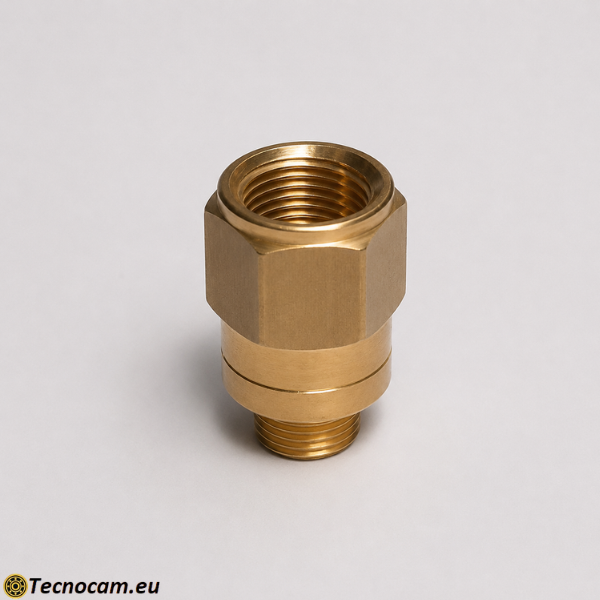 Raccordo Tornito in Ottone | Minuterie Tornite