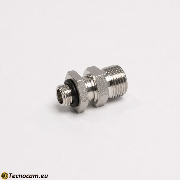 Pressacavo Tornito e Montato Completo in Acciaio Inox AISI 304 con OR| Componenti Torniti CNC