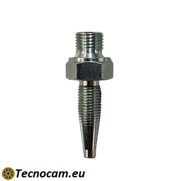 Wiederverwendbare Hydraulikverschraubung, Außengewinde, Gasgewinde, 60°-Kegeldichtung, Serie RC60MR