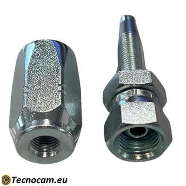 Raccord femelle GAS et jupe réutilisable pour flexible R7, deuxième vue