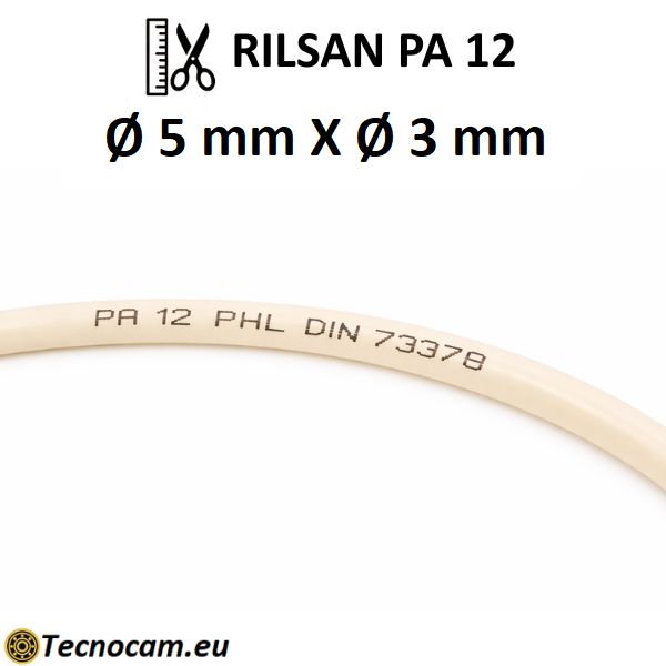 Tubo Rilsan per Aria Compressa PA12 PHL Øext.5xØint.3