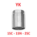 Hydraulische Presshülse YK für Hydraulikschläuche 1SC, 1SN und 2SC