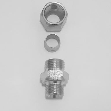 Accoppiamento PT 6"" ADATTATORE BLOCCO CAMME MASCHIO X FLANGIA - Foto 3