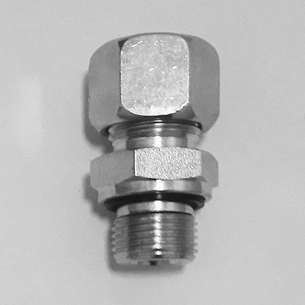 Raccordo Oleodinamico T Maschio-Femmina Girevole-Maschio Fil. Gas Cil Tenuta Cono 60 Serie Adc60mf11
