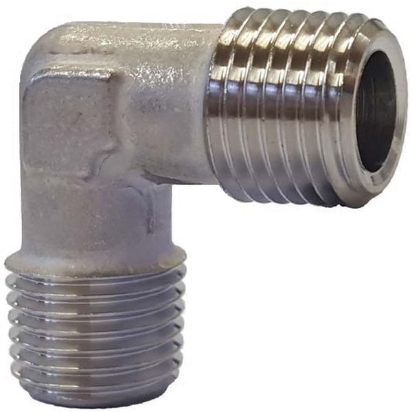 Raccordo In Acciaio Inox A 90° Maschio-Maschio Fil. Conico - Store - Foto 6