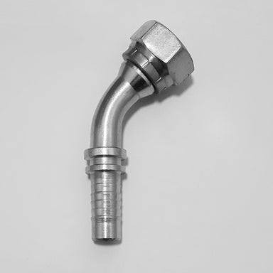 Hydraulische weibliche 45°-Winkel-Pressarmatur mit BSPP-Gewinde und 60°-Konus