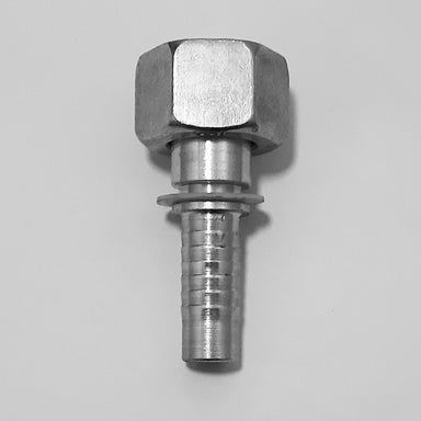 Hydraulische weibliche gerade Pressarmatur DIN 2353 mit 24°-Konus und metrischem Gewinde sowie O-Ring