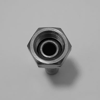 Hydraulische weibliche gerade Pressarmatur mit metrischem Gewinde und 60°-Konus, weitere Ansicht