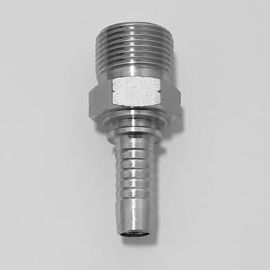 Hydraulische männliche gerade Pressarmatur mit metrischem Gewinde und 60°-Konus