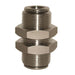 Raccordo Automatico Push-In Passaparete in Ottone Nichelato